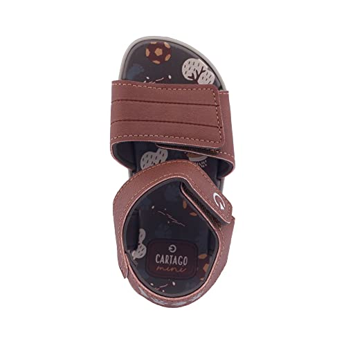 Sandalia, Bebê, masculino, Cartago,Cinza/Marrom,22