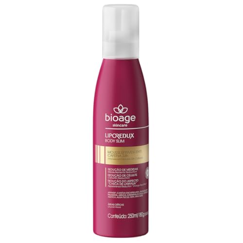 Lipo Redux Body Slim Mousse Efervescente Redutor Medidas Anticelulite, Bioage
