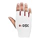 DSC Atmos1 Fingerless Lycra Back Cricket Batting Inner Gloves | Color: White | Size: Mens | Material: Cotton | with PVC Cuffs | Superior Rubber Grip | ‎Slip Resistant | Breathable