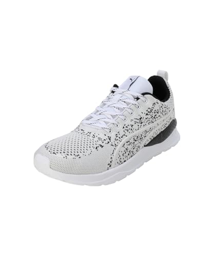 Puma Mens Lightstorm V1 White-Black Sneaker - 11 UK (39706301)