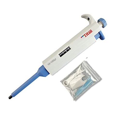 Tansoole 10-100 μl Scientific Mikropipette/Pipettierer, Manueller Einstellbarer Einkanal-Pipettierer Cover