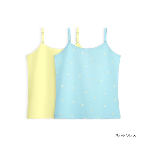 Image of YouGotPlanB Inner Camisoles for Girls | Basic Colors | Regular Fit | 100% Cotton | Soft & Stretchy | Adjustable Straps