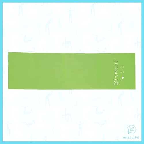Wiselife Professional Latex Resistance Thera Band (Light Resistance) | 48x4 inch | 100% Natural Latex Resistance Band | For Warm-Up, Stretching, Strength Training, Exercise, Gym... - Image 2