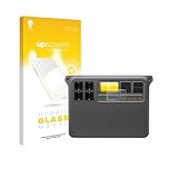 upscreen Entspiegelungs-Schutzglas für DJI Power 2000 Schutzfolie Panzer Folie Glas Matt [Extrem Kratzfest 9H, Anti-Reflex, Anti-Fingerprint]