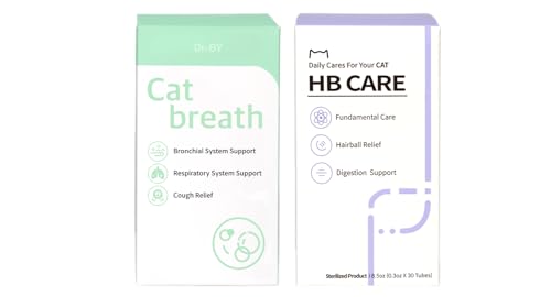 Dr.by Cat Breath Bronchial Supplements Cat Nose Relief + Dr.
