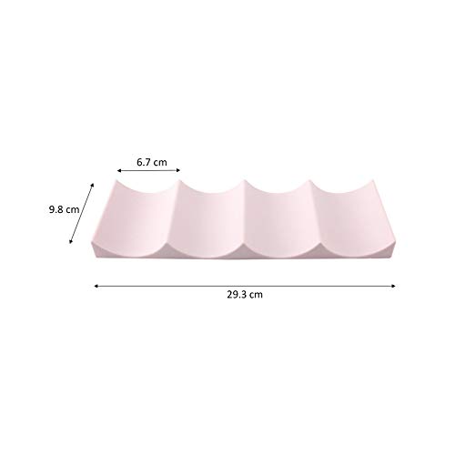 Casier à vin en plastique et tapis de rangement de bouteille