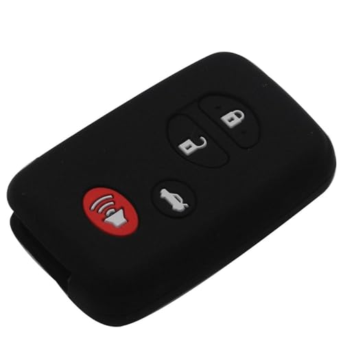 Étui clés télécommande de voiture en silicone Toyota Highlander Venza Prius V