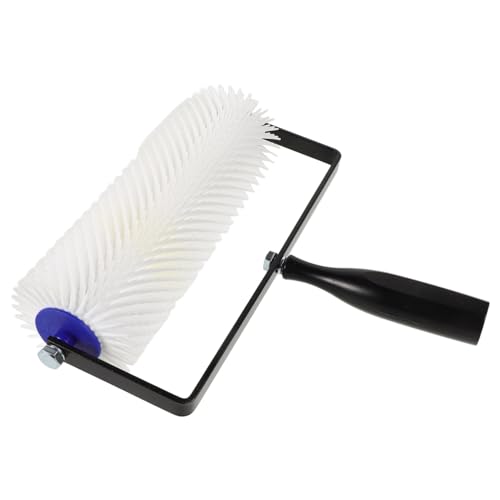 Angoily Débulleur à Pointes Pour Peinture Époxy Sol Outil Enduit Auto-nivelant Résistant Et Facile à Utiliser Pour Surface Étendue