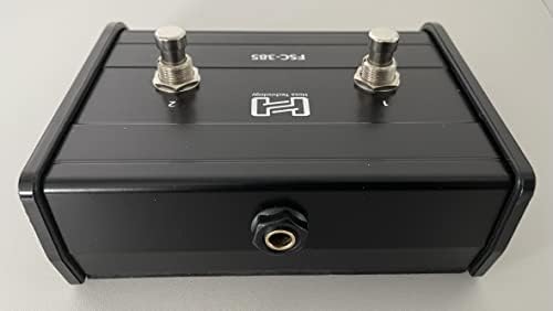 Hosa FSC-385 Dual Latching Guitar Style Footswitch