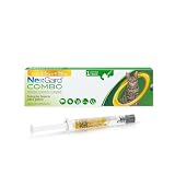NexGard COMBO Antipulgas, Sarna e Vermes para Gatos de 2,5kg a 7,5 kg - 1 aplicador