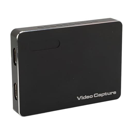 Video Capture Card, 4K 60Hz 1080P 240HZ Ultra HD UVC UAC Standard HDMI Video Capture Card, USB C Powered, Supports HDR and HDCP 2.2, Plug and Play