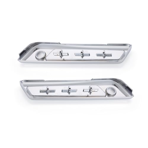 BRZOXIN Capas de trava de bolsa de sela para Harley Davidson, capas de trava de dobradiça de alumíni