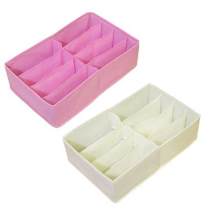 東洋ケース 引出し仕切りケース 8マス(21×34cm) ピンク CS-E-PK