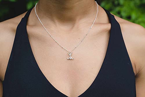 Chelsea Charles Cc Sport Field Hockey Charm Necklace - Silver #TOP1