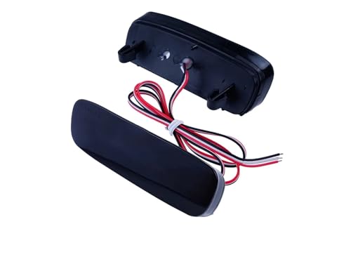Double réflecteur de pare-chocs arrière LED rouge étanche pour Fiat Scudo
