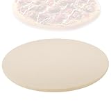 Round Pizza Stone for Oven, 13" Cooking Stone Compatible with Breville Smart Oven BOV800 BOV845, Cordierite Baking Stones for BBQ Grill, Pizza Stones BOV800PS Replacement for Breville Oven Accessories
