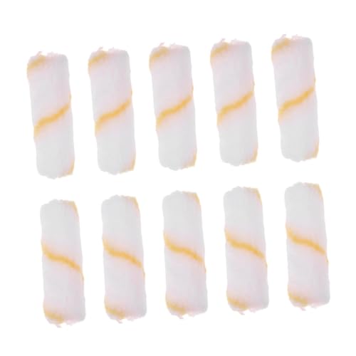 DIYEAH 48pcs Mini Paint Roller Covers Sleeves for Smooth Finish for All Paint Types for and