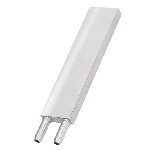Candeon Blocco Di Raffreddamento Ad Acqua Alluminio, CPU Raffreddamento Blocco Sistema Di Raffreddamento Ad Acqua Liquida Dissipatore Di Calore per Radiatore Grafico CPU Computer PC, 40mmx160mm