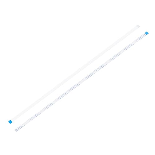 Vista 28 de uxcell Cable plano flexible FFC, 5 clavijas de 0.020 in de paso de 1.181 in FPC FFC cable de cinta flexible para TV LCD, audio de coche, reproductor