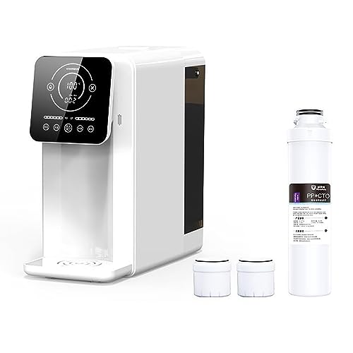 RUYICZB Countertop Reverse Osmosis System, 4-Stage Reverse Osmosis Water Filter Countertop, Multi Temperature Portable Reverse Osmosis System, 3-Second Hot Or Cold, No Installation Required