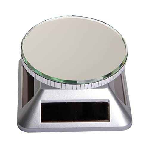 upport de Bijouterie électrique à Plaque rotative, Support de Bijouterie à Affichage Rotatif à 360 ° Carrousel Rotatif pour Petites Marchandises Présentation du Produit Support de Bijoux po ARG Cover
