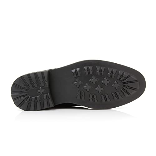 Image of Polar Fox Men's Ankle Dress Boots | Lace-up Casual Fashion Boot Collection | Cap Toe & Plain Toe Styles |