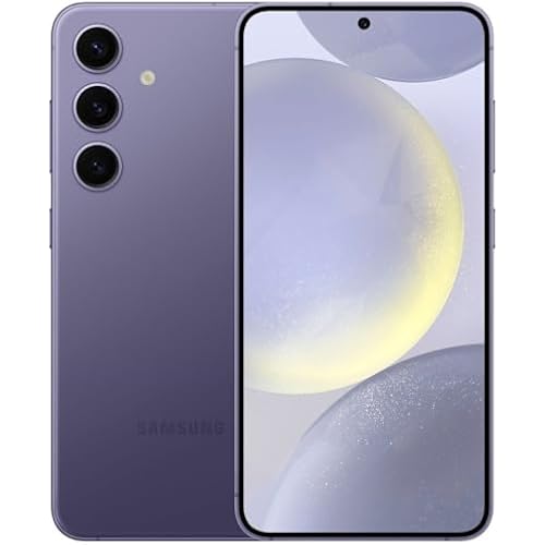 Samsung Galaxy S24 5G, US Version, 128GB, Cobalt Violet - T-Mobile (Renewed)