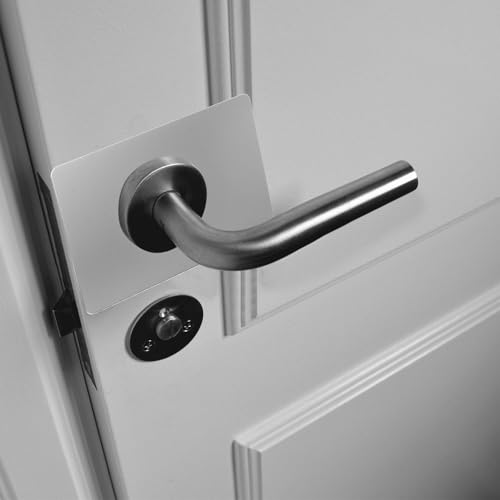 Placas de refuerzo de puerta FUOYLOO, acero inoxidable, 3 juegos 6