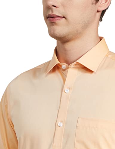 Image of Park Avenue Men's Pure Cotton Checks Pattern Slim Fit Semi Cutaway Collar Full Sleeve Formal Shirt