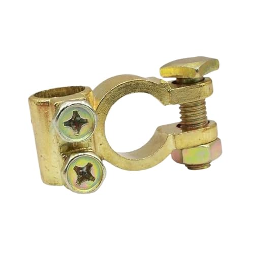 Connecteur à pince pour borne de batterie de voiture (2 paires, câbles jusqu'à 12mm)