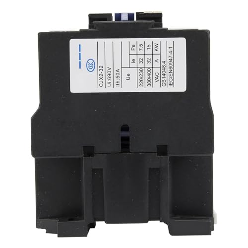 Contacteur CJX2-3210 32A 24V triphasé NO pour commande de moteur électrique