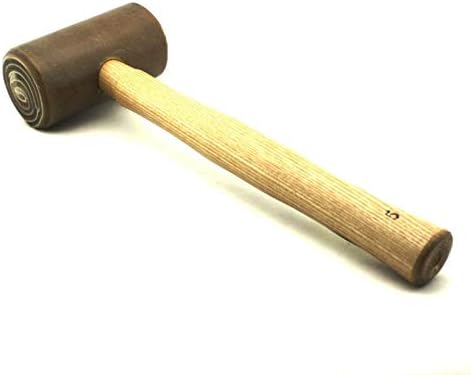 BAIJAC Replacemelt for C.S. Osborne Rawhide Mallet #196-5 Solid Head Hammer 2-1/2" Diameter