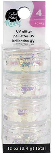 American Crafts UV Glitter Color Pour Mix INS