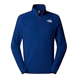 The North Face NF0A855WD1R M 100 Glacier 1/4 Zip - EU Sweatshirt Hombre Estate Blue Tamaño M