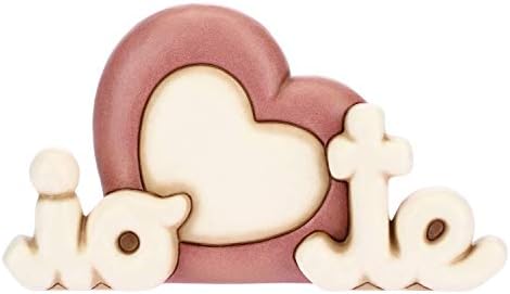 THUN – Scritta Io e Te con Cuore – Ceramica – 30×3,6×16,5 h cm