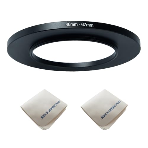 46mm�����Y����67mm�J���������Y�A�_�v�^�[46mm����67mm�X�e�b�v�A�b�v�����O�A�_�v�^�[�����O�A���ׂẴu�����h��UV ND CPL�p�A�v���~�A�������Y���C�s���O�N���X2�p�b�N(46mm-67mm)