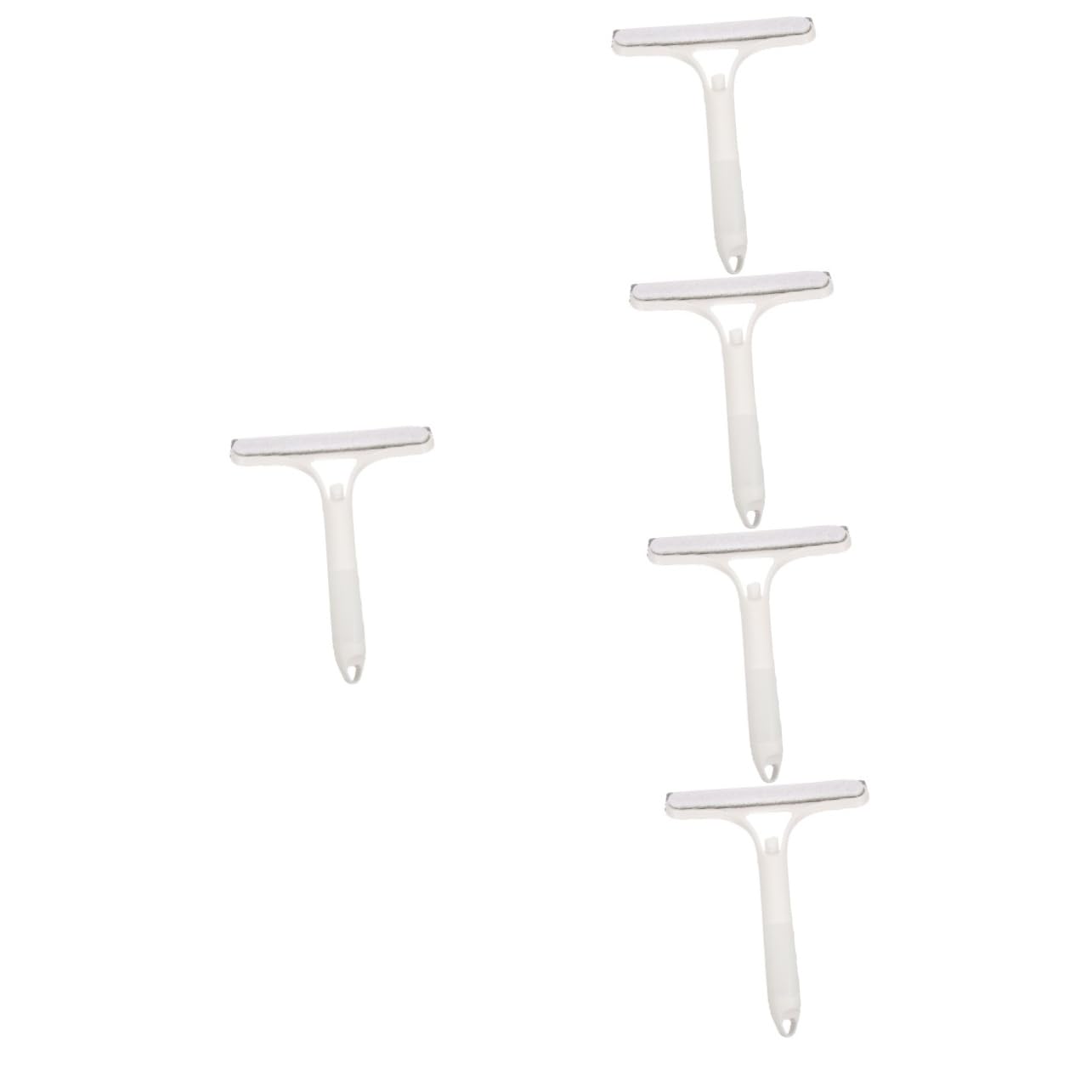 Didiseaon 5 Uds Raspador De Ventana Escobilla De Goma para Puerta De Vidrio Escobilla De Ducha para Azulejos Escobilla De Goma para Ventanas De Vidrio Escobilla De Goma para Ventana