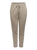 Only ONLPOPSWEAT EVERY LIFE EASY PNT NOOS Pantalón, Mujer, Marrón (Walnut), M/34