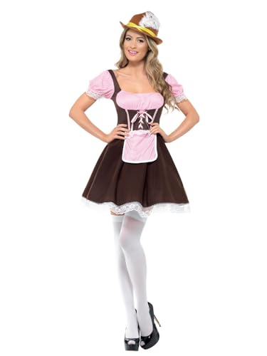 Déguisement de tavernière pour femme avec robe longue pour l'Oktoberfest