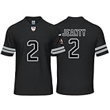 Custom Mens/Youth Football Ashton Stitched T-Shirt for Sports Fan JEANTY Black No Brand/Logos