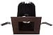 WAC Lighting HR-3LED-T818N-W-CB Tesla LED 3-Inch Square Shower Trim, 28-Degree Angle, 3000K