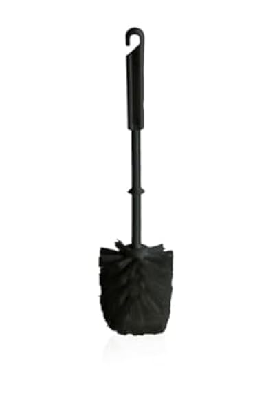 Maya Professional Tools 02120-N Porta Scopino WC, Colore: Nero