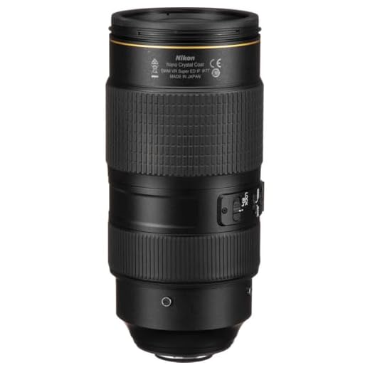 Nikon AF-S 80-400mm Zoom Lens