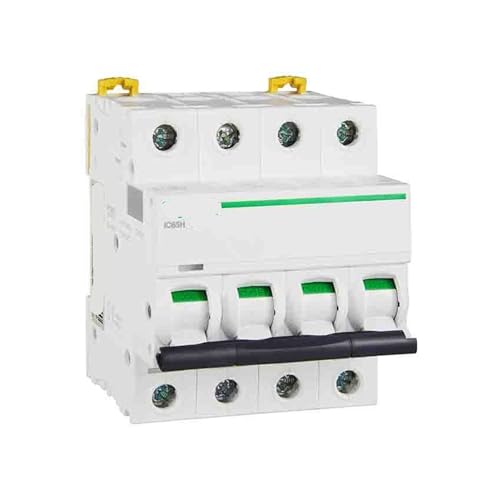 Disjoncteur miniature iC65H 4P D25A pour moteurs de maison