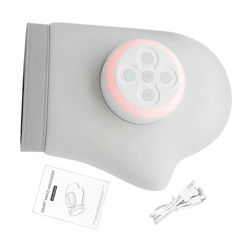 Masseur manuel - Appareil portable ergonomique et rechargeable - Sans fil - Pour travailleurs, voyageurs, joueurs, étudiants et maison