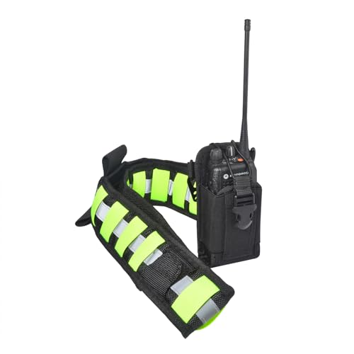 Housse pour talkie-walkie universelle avec clip micro et ceinture réglable