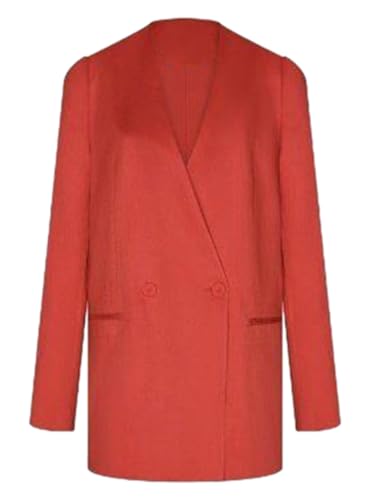Blazer en velours côtelé femme Ulnomio veste costume double boutonnage