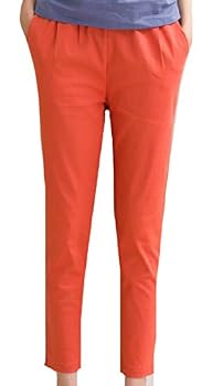 Apparel YUSKYWomen YUSKY Women Cotton Blend Oversized Breathable Matching Long Pants 2 L Book