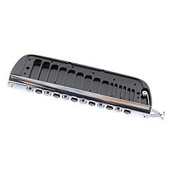 Pièce d’harmonica en peigne, mécanisme coulissant facile à utiliser pour peigne d’harmonica de petite taille pour cadeau d’étude(255 Aluminium) - Les Beatles, Paul McCartney, John Lennon, RIngo Starr, George Harrison