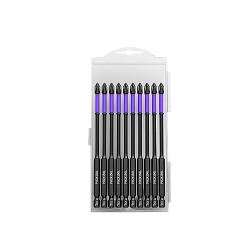 Gotoger PH2 Destornillador magnético Phillips Bit Taladro Martillo Tornillo 150 mm Destornillador eléctrico antideslizante Herramientas de alimentación Durable Fácil Instalación